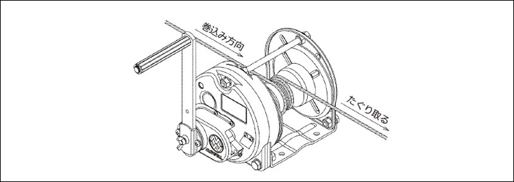 MC手動絞盤操作