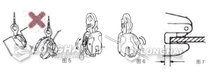 安裝鋼板起重鉗時(shí)的確認(rèn)與注意事項(xiàng)